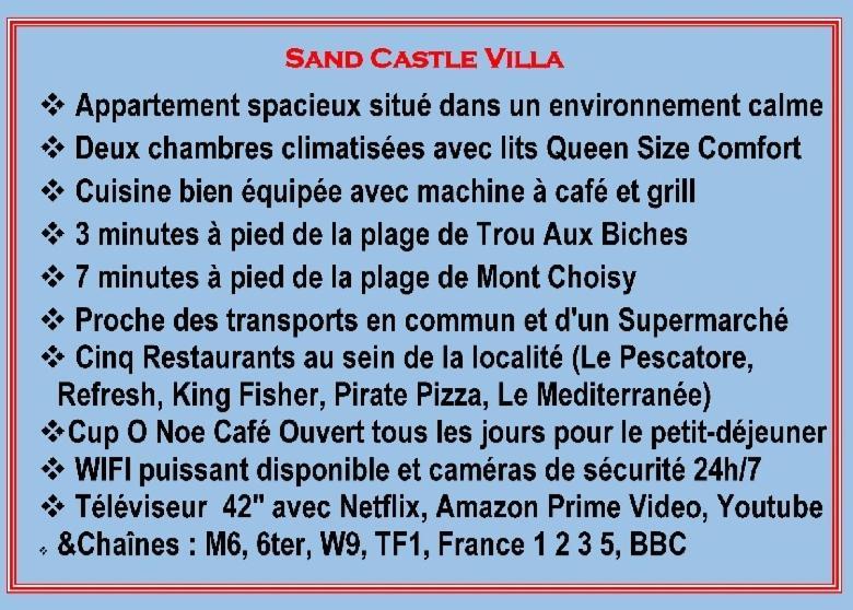 Sand Castle Villa Trou aux Biches Eksteriør billede